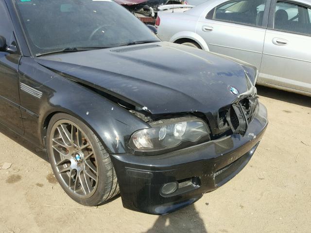 WBSBL93495PN60674 - 2005 BMW M3 BLACK photo 9