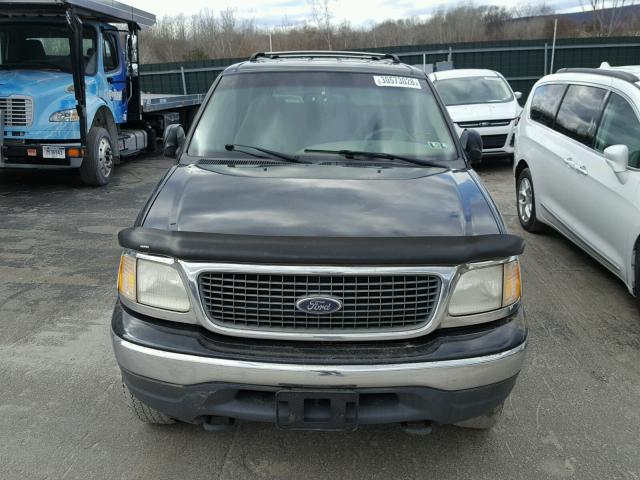 1FMRU1668YLC47088 - 2000 FORD EXPEDITION BLACK photo 9