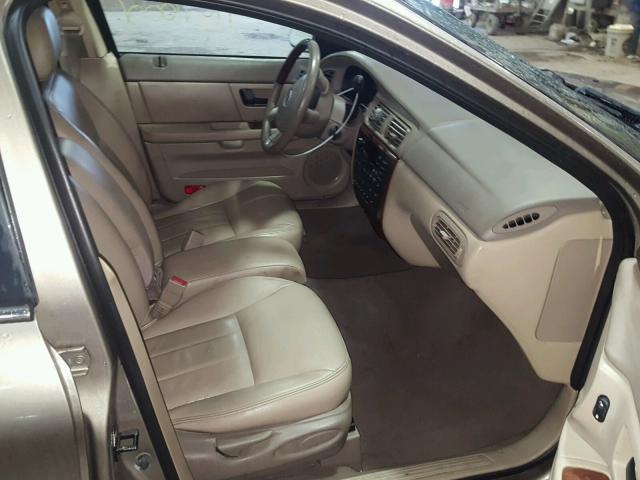 1MEFM55S05A621180 - 2005 MERCURY SABLE LS P BEIGE photo 5