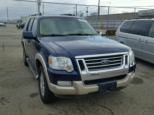 1FMEU74E66UA32912 - 2006 FORD EXPLORER E BLUE photo 1