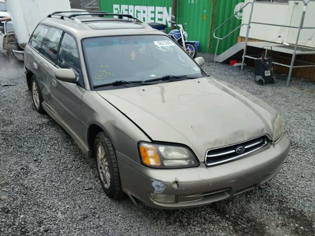 4S3BH6453Y7300919 - 2000 SUBARU LEGACY GT TAN photo 1