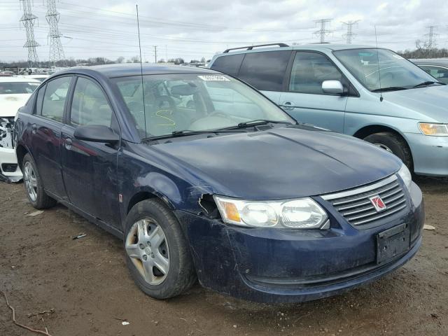 1G8AJ55F17Z147231 - 2007 SATURN ION LEVEL BLUE photo 1