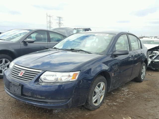 1G8AJ55F17Z147231 - 2007 SATURN ION LEVEL BLUE photo 2