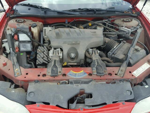 2G1WX15K149111084 - 2004 CHEVROLET MONTE CARL RED photo 7