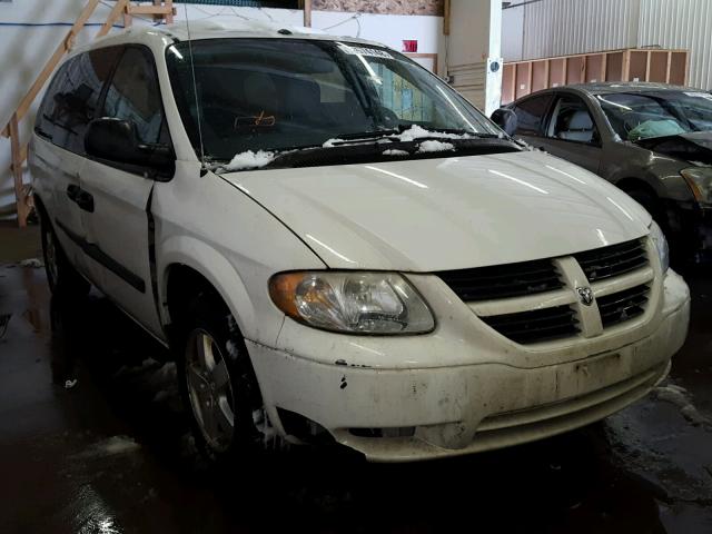 1D4GP24RX7B167630 - 2007 DODGE GRAND CARA WHITE photo 1