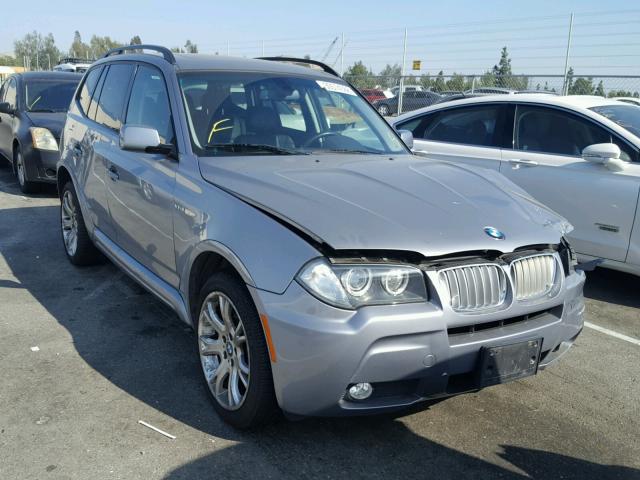 WBXPC93437WF21381 - 2007 BMW X3 3.0SI GRAY photo 1