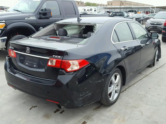 JH4CU2F61DC014436 - 2013 ACURA TSX TECH BLACK photo 4