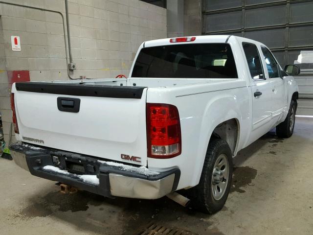 2GTEC13CX81107971 - 2008 GMC SIERRA C15 WHITE photo 4