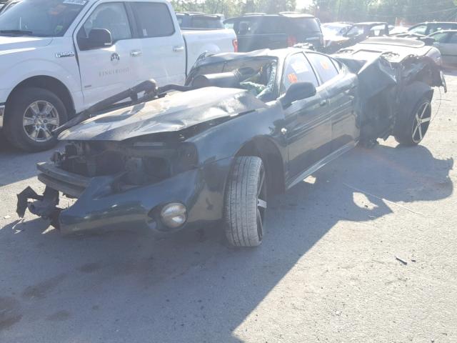 2G2WS522741114947 - 2004 PONTIAC GRAND PRIX GREEN photo 2
