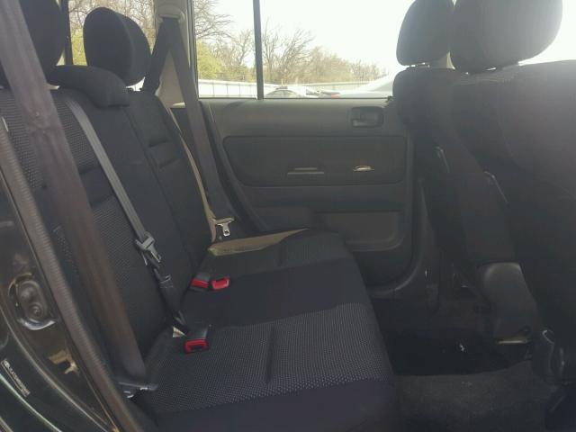 JTLKT324850209693 - 2005 TOYOTA SCION XB BLACK photo 6