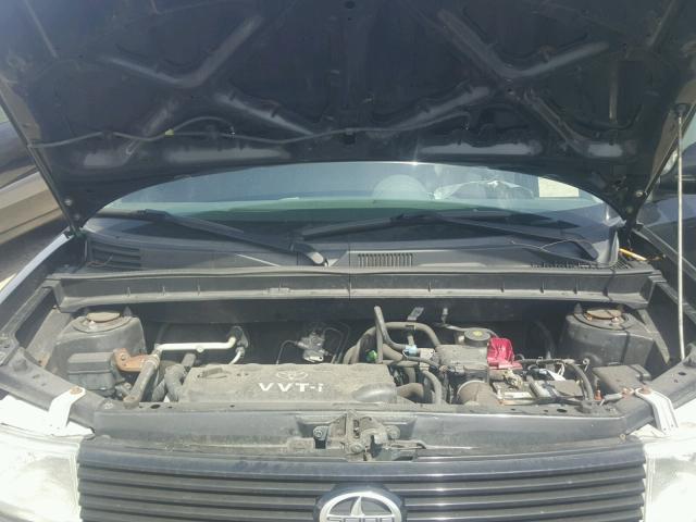 JTLKT324850209693 - 2005 TOYOTA SCION XB BLACK photo 7