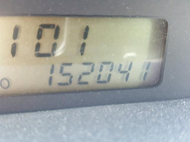 JTLKT324850209693 - 2005 TOYOTA SCION XB BLACK photo 8