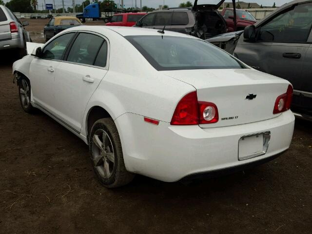1G1ZC5E19BF324215 - 2011 CHEVROLET MALIBU 1LT თეთრი ფოტო 3