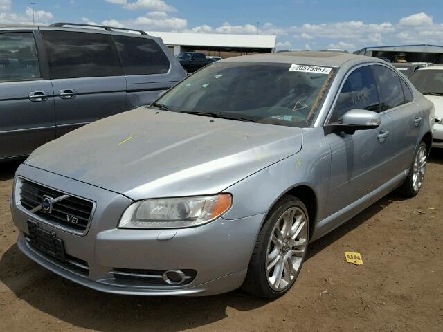 YV1AH852471021146 - 2007 VOLVO S80 V8 SILVER photo 2