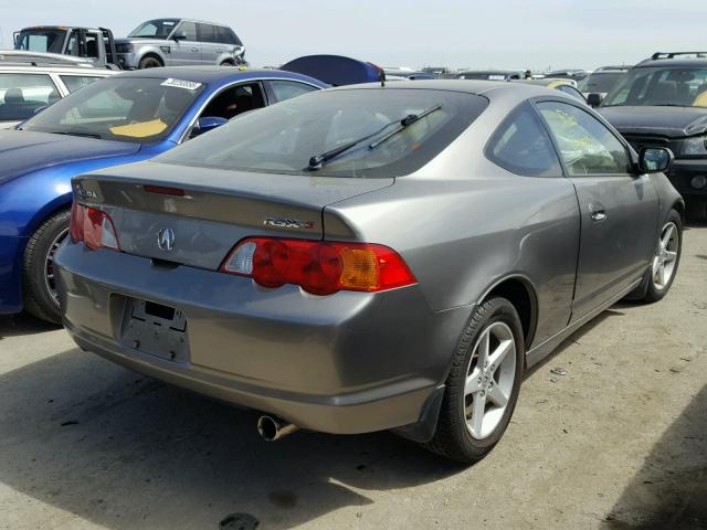 JH4DC53023C005557 - 2003 ACURA RSX TYPE-S SILVER photo 4