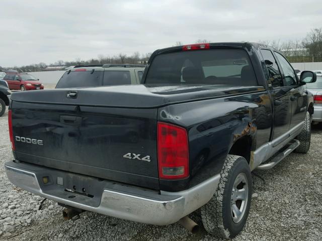 1D7HU18Z62S697557 - 2002 DODGE RAM 1500 BLACK photo 4