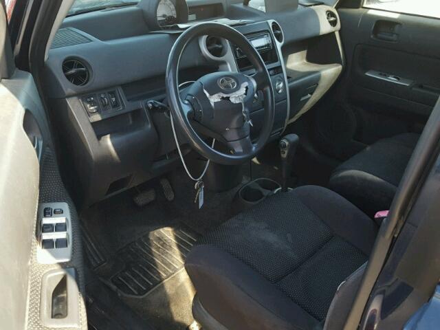 JTLKT324650191730 - 2005 TOYOTA SCION XB ლურჯი ფოტო 9