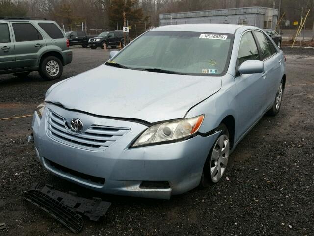 JTNBK46K573020512 - 2007 TOYOTA CAMRY NEW BLUE photo 2