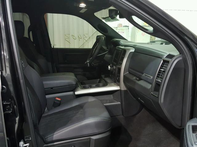 1C6RR7YT5HS796384 - 2017 RAM 1500 REBEL შავი ფოტო 5