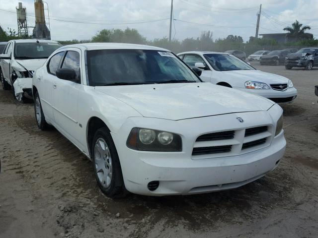 2B3KA43G86H241705 - 2006 DODGE CHARGER SE WHITE photo 1