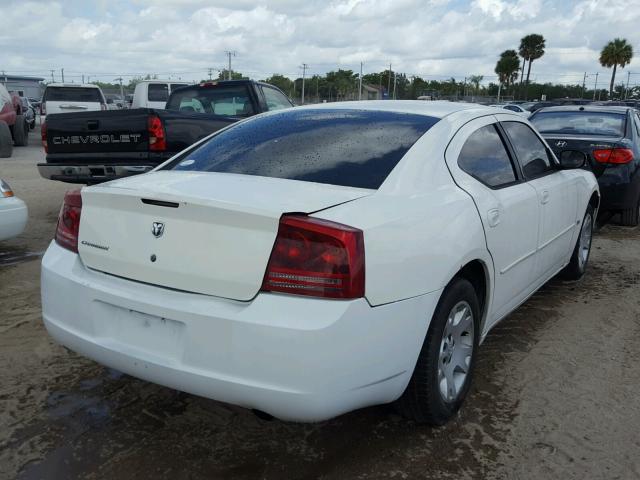 2B3KA43G86H241705 - 2006 DODGE CHARGER SE WHITE photo 4