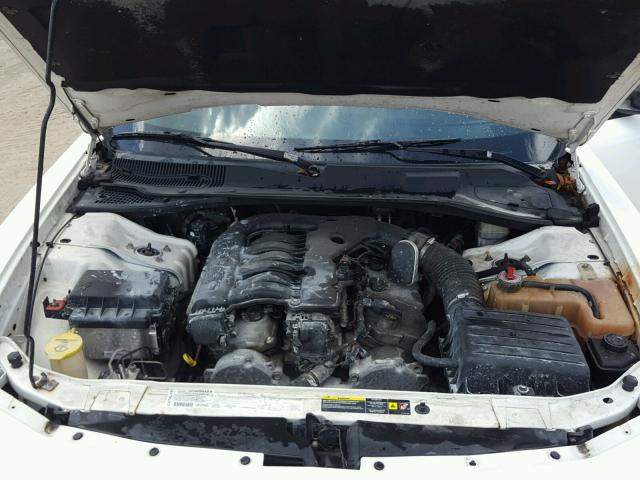 2B3KA43G86H241705 - 2006 DODGE CHARGER SE WHITE photo 7