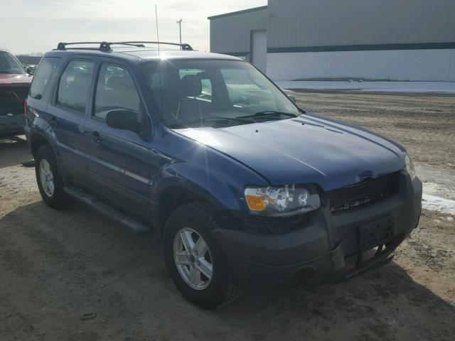 1FMYU92Z97KB36547 - 2007 FORD ESCAPE XLS BLUE photo 1