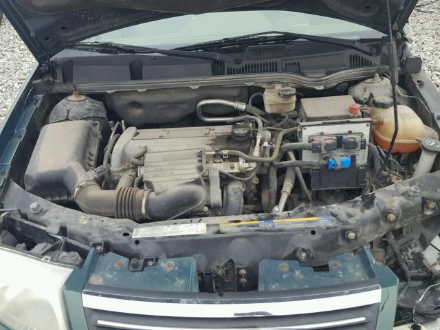 1G8AJ55F96Z138145 - 2006 SATURN ION LEVEL მწვანე ფოტო 7