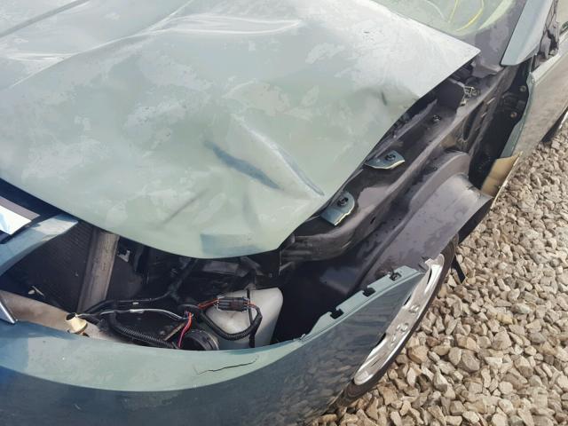 1G8AJ55F96Z138145 - 2006 SATURN ION LEVEL მწვანე ფოტო 9