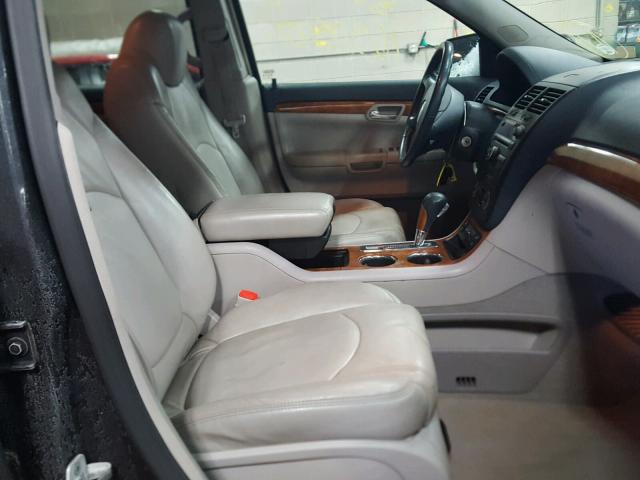 5GZEV33777J111228 - 2007 SATURN OUTLOOK SP შავი ფოტო 5