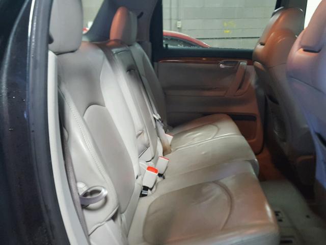 5GZEV33777J111228 - 2007 SATURN OUTLOOK SP შავი ფოტო 6