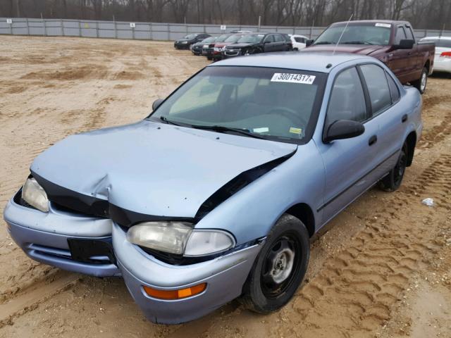 1Y1SK5285SZ060188 - 1995 GEO PRIZM LSI BLUE photo 2