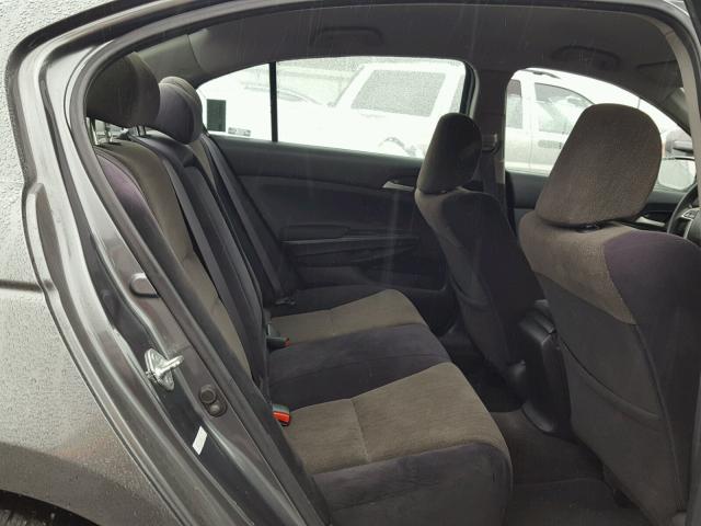 1HGCP26318A166623 - 2008 HONDA ACCORD LX GRAY photo 6