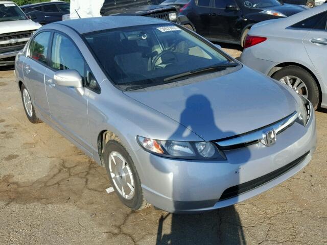 JHMFA36277S020440 - 2007 HONDA CIVIC SILVER photo 1