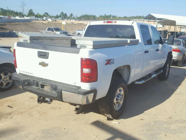 1GC1KXEG2BF151788 - 2011 CHEVROLET SILVERADO WHITE photo 4