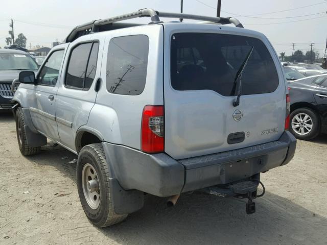 5N1ED28Y82C575363 - 2002 NISSAN XTERRA XE SILVER photo 3