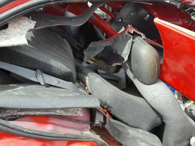 1G1JC524517396923 - 2001 CHEVROLET CAVALIER B RED photo 6