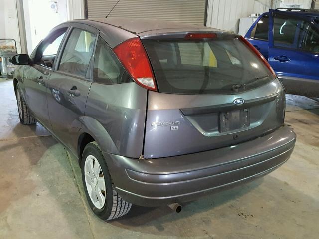 1FAFP37N47W301442 - 2007 FORD FOCUS ZX5 GRAY photo 3