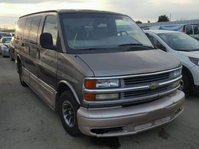 1GBFG15R2Y1186671 - 2000 CHEVROLET EXPRESS G1 BROWN photo 1