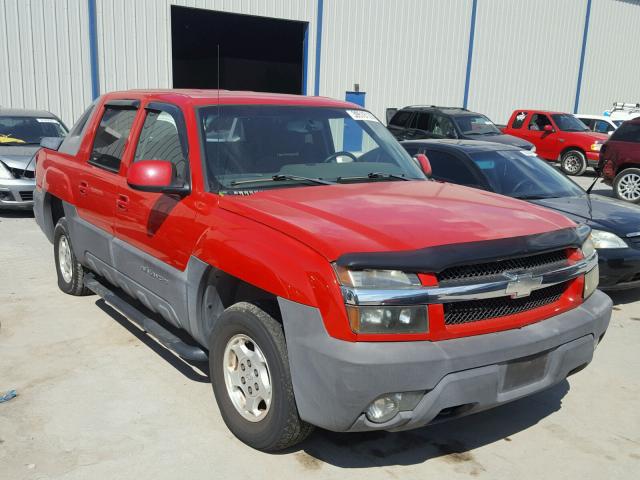 3GNEC13T53G150590 - 2003 CHEVROLET AVALANCHE RED photo 1