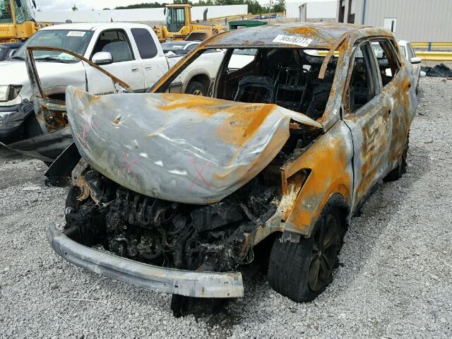 5XYZT3LB5EG198461 - 2014 HYUNDAI SANTA FE S BURN photo 2