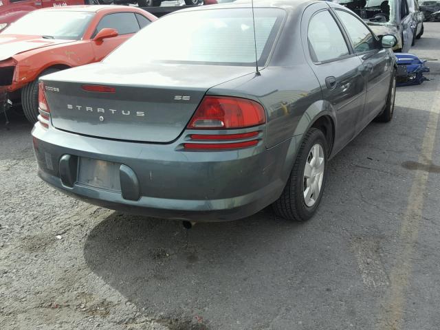 1B3EL36X23N563935 - 2003 DODGE STRATUS SE GREEN photo 4