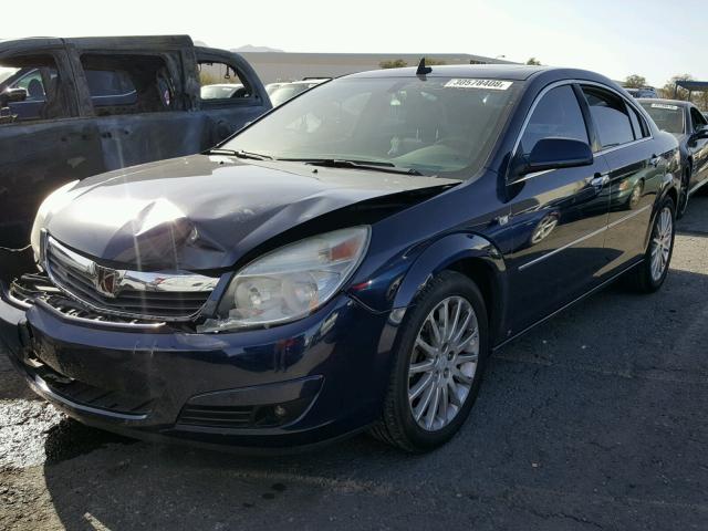 1G8ZV57788F154726 - 2008 SATURN AURA XR BLUE photo 2