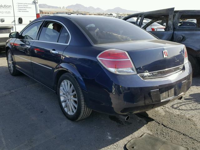 1G8ZV57788F154726 - 2008 SATURN AURA XR BLUE photo 3