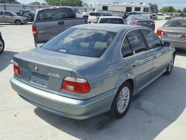 WBADT63473CK29043 - 2003 BMW 530 I AUTO BLUE photo 4