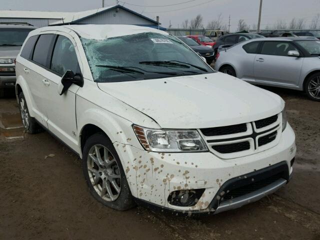 3C4PDDEG2CT228802 - 2012 DODGE JOURNEY R/ WHITE photo 1