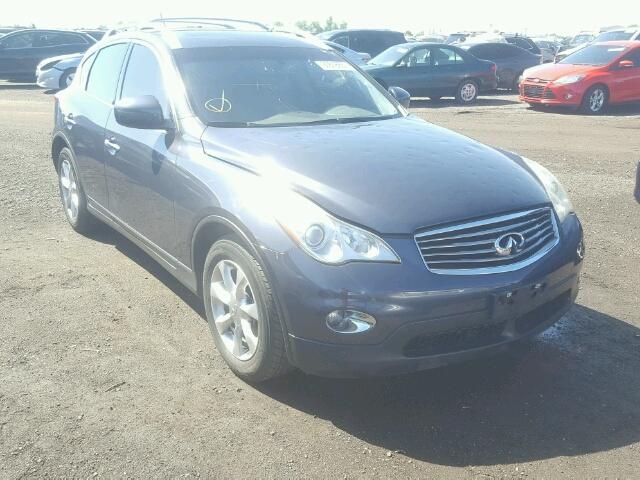 JNKAJ09F08M352927 - 2008 INFINITI EX35 BASE GRAY photo 1