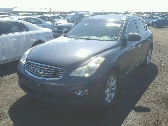 JNKAJ09F08M352927 - 2008 INFINITI EX35 BASE GRAY photo 2