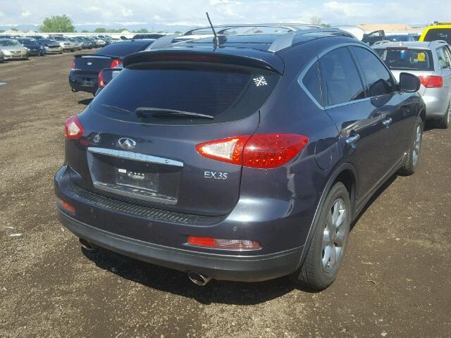 JNKAJ09F08M352927 - 2008 INFINITI EX35 BASE GRAY photo 4