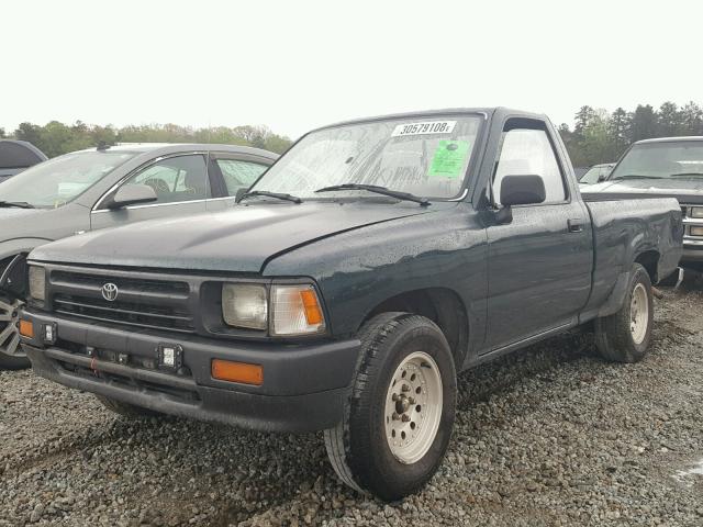 4TARN81A1RZ244386 - 1994 TOYOTA PICKUP 1/2 GREEN photo 2